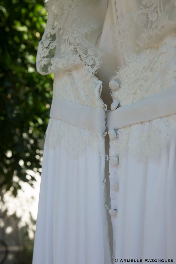 créatrice robe de mariée dos nu auch